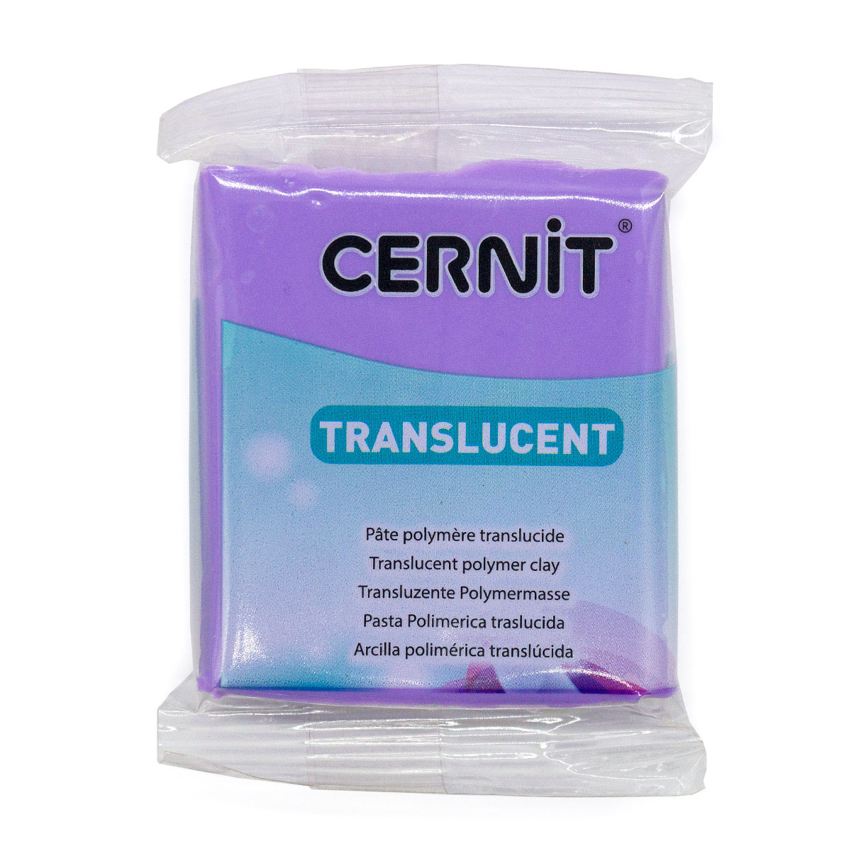 CE0920056 Пластика полимерная запекаемая Cernit TRANSLUCENT прозрачный, 56 г