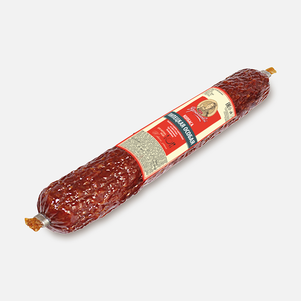 

Колбаса сырокопчёная Чернышевой Липецкая особая 300-330 г