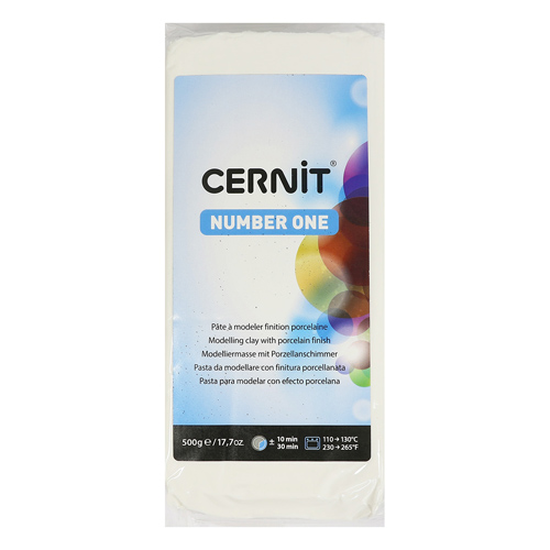 фото Ce0900500 пластика полимерная запекаемая cernit № 1, 500 г