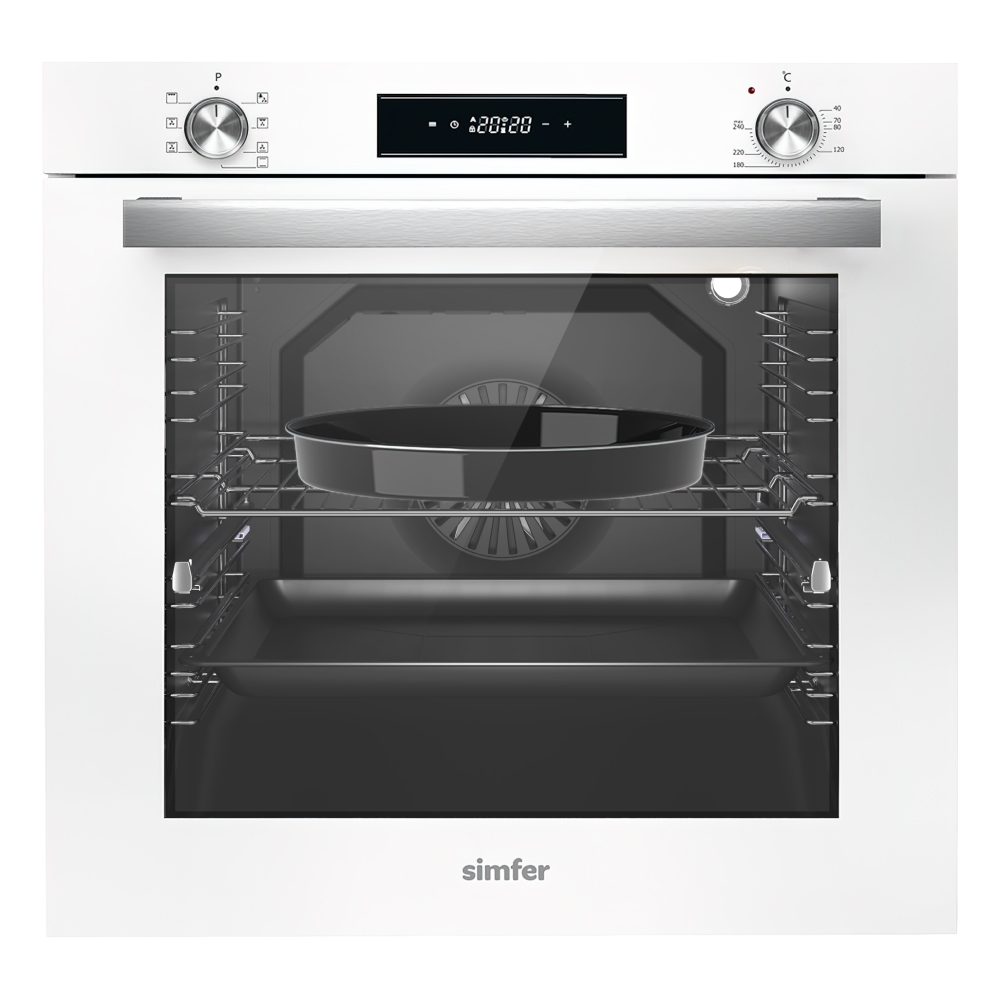 фото Встраиваемый электрический духовой шкаф simfer b6ec68122 white