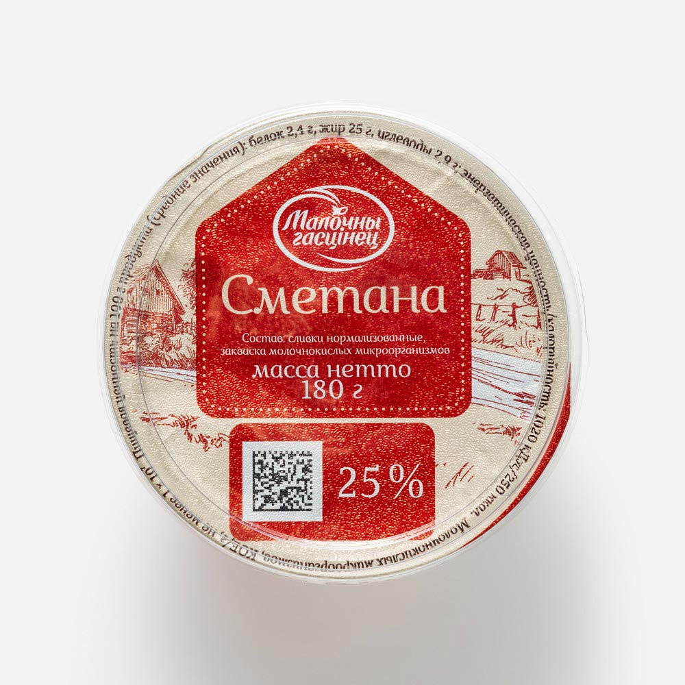 

Сметана Молочный гостинец 25%, 180 г
