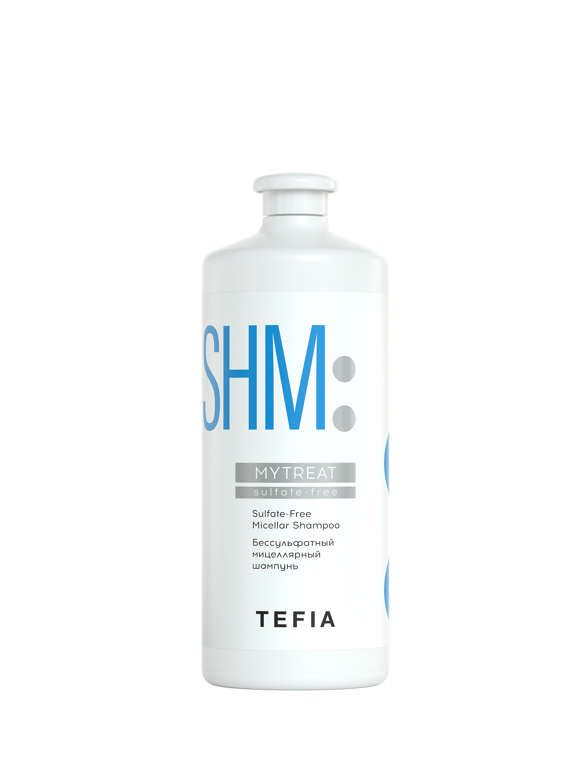 Купить Шампунь TEFIA бессульфатный мицеллярный для волос профессиональный 1000мл, Линия MYTREAT, Sulfate-Free Micellar Shampoo, 1000