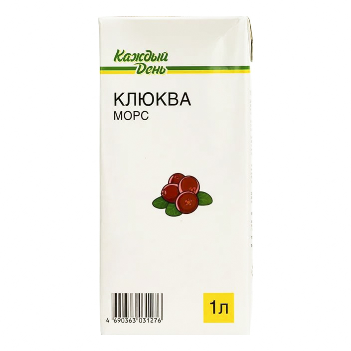 

Морс Каждый День, клюква, 0.95 л