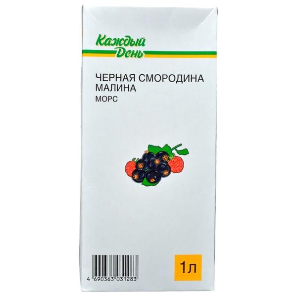 

Морс Каждый день; черная смородина; малина; 0.95 л