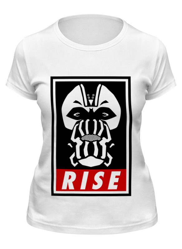 

Футболка женская Printio Bane (obey) белая M, Белый, Bane (obey)