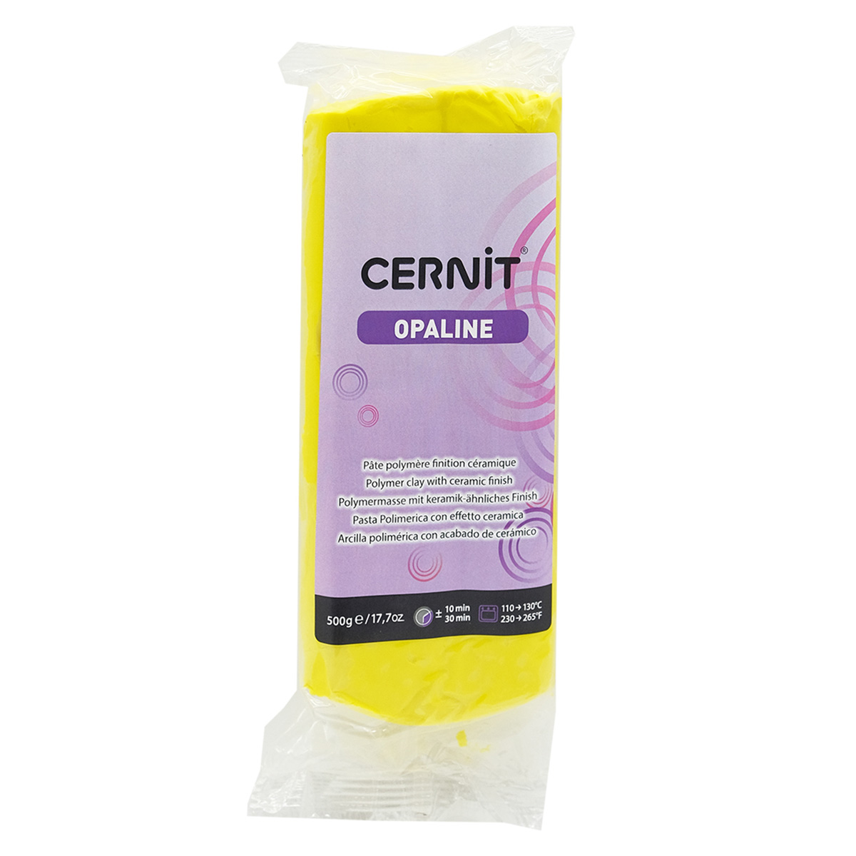 CE0880500 Пластика полимерная запекаемая Cernit OPALINE, 500 г полимерная глина staedtler soft запекаемая в печке 56 грамм желтый