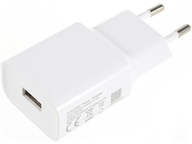 фото Зарядное устройство xiaomi qc3.0 quick charger white (mdy-08-ei)