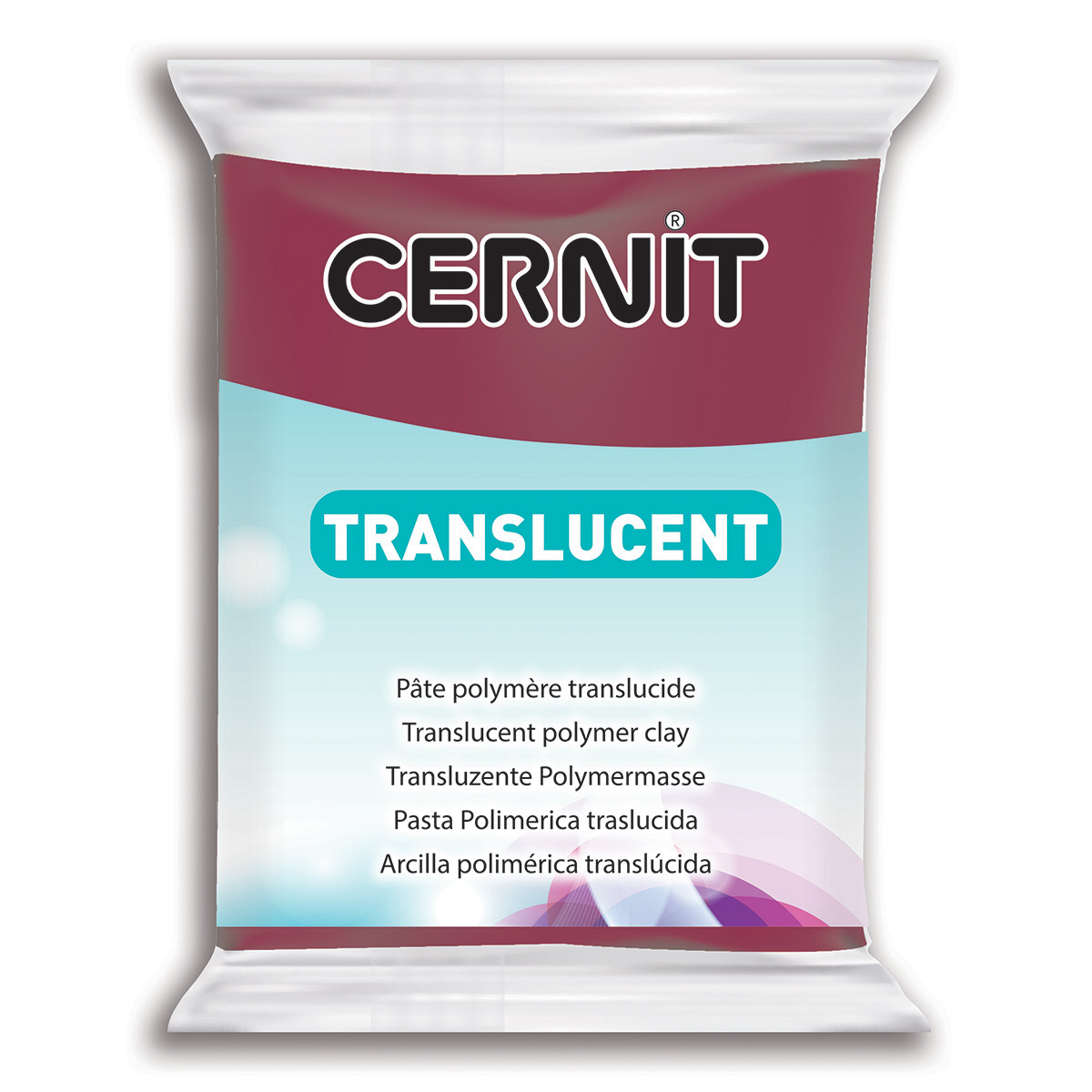 CE0920056 Пластика полимерная запекаемая Cernit TRANSLUCENT прозрачный, 56 г