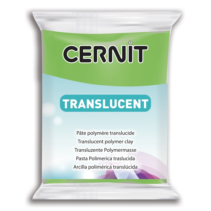 фото Ce0920056 пластика полимерная запекаемая cernit translucent прозрачный, 56 г