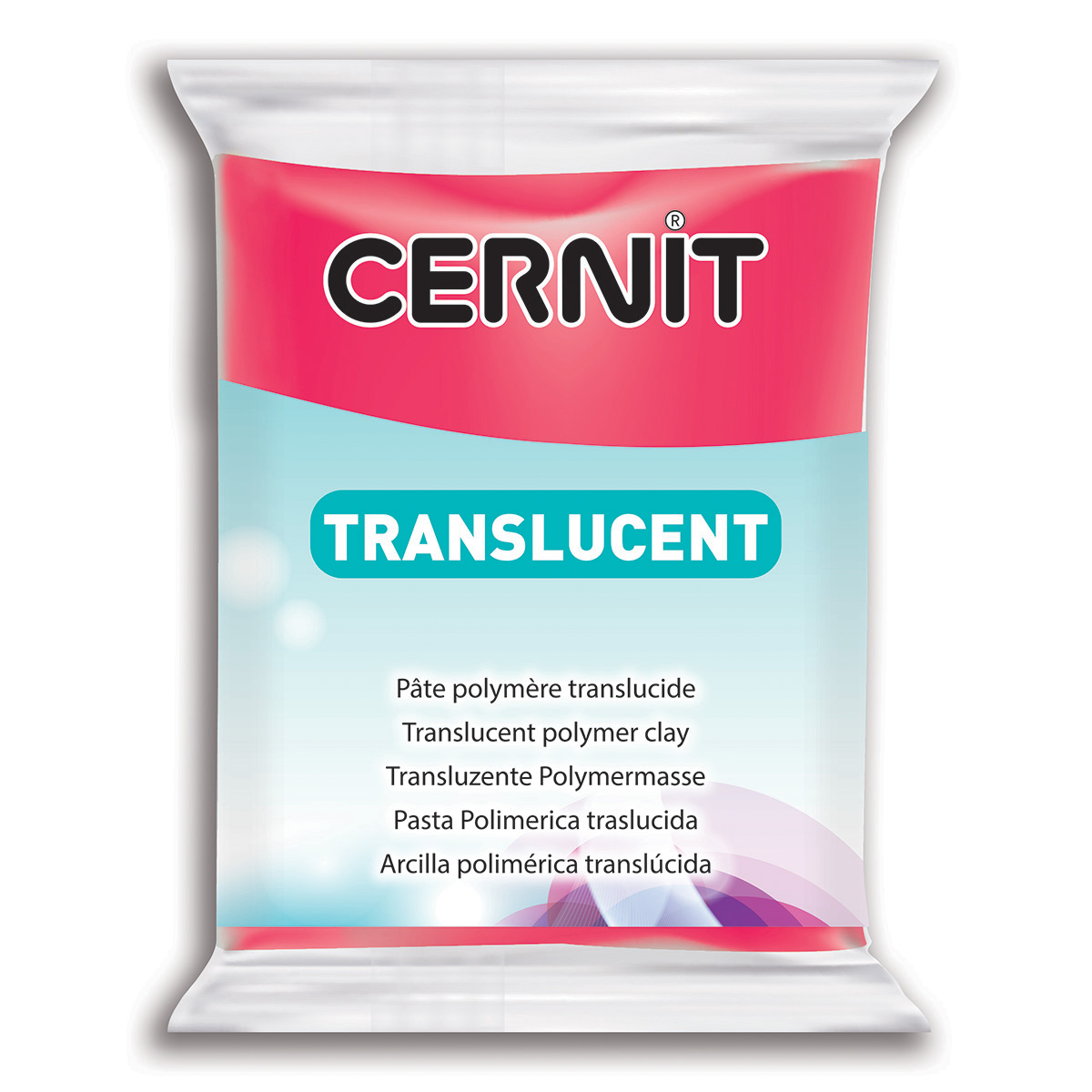 CE0920056 Пластика полимерная запекаемая Cernit TRANSLUCENT прозрачный, 56 г