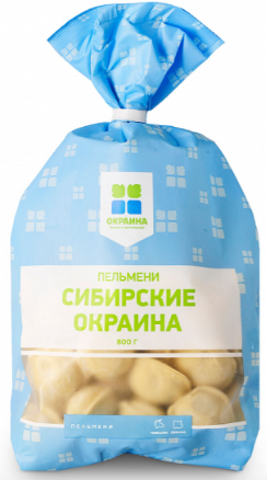 

Пельмени Окраина Сибирские 800 г