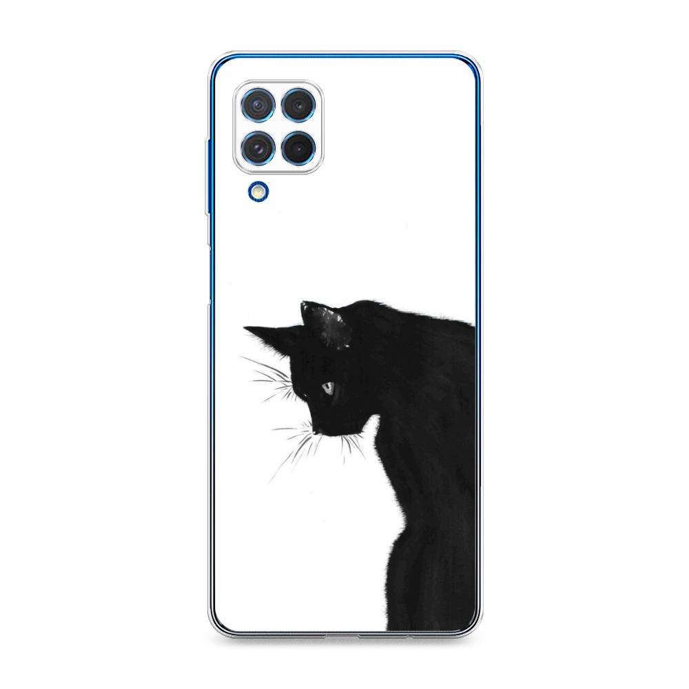 

Чехол Awog на Samsung Galaxy M62 / Самсунг M62 "Black cat", Черный;белый, 2102950-1
