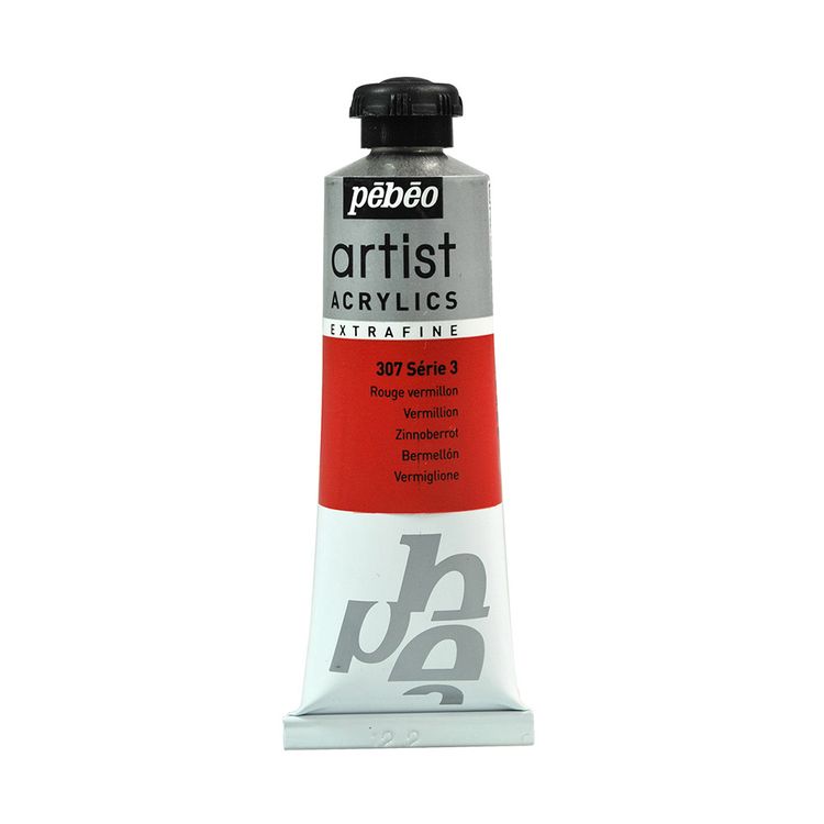 

Краска акриловая Pebeo Artist Acrylics extra fine №3 Ало-красный 37 мл