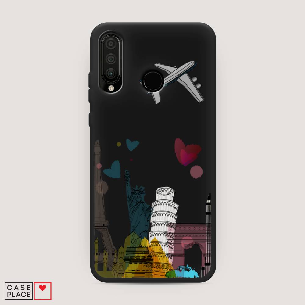 

Чехол Awog на Honor 20 Lite 2020 "Самолет путешествий", Желтый, 611252-1