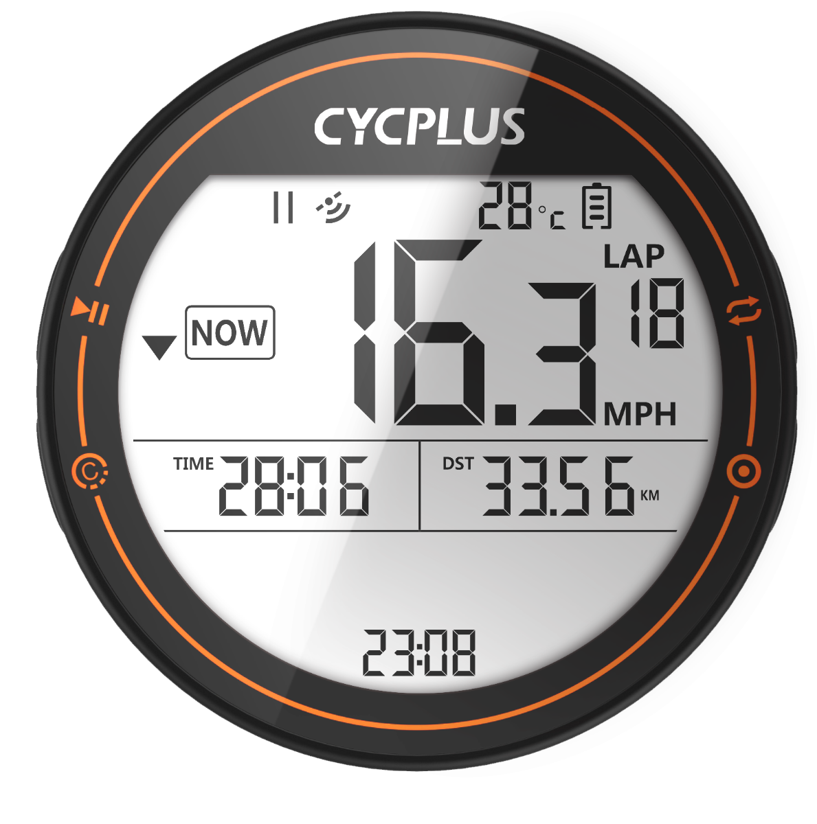 Беспроводной GPS велокомпьютер Cycplus M2 19 функций 7440₽