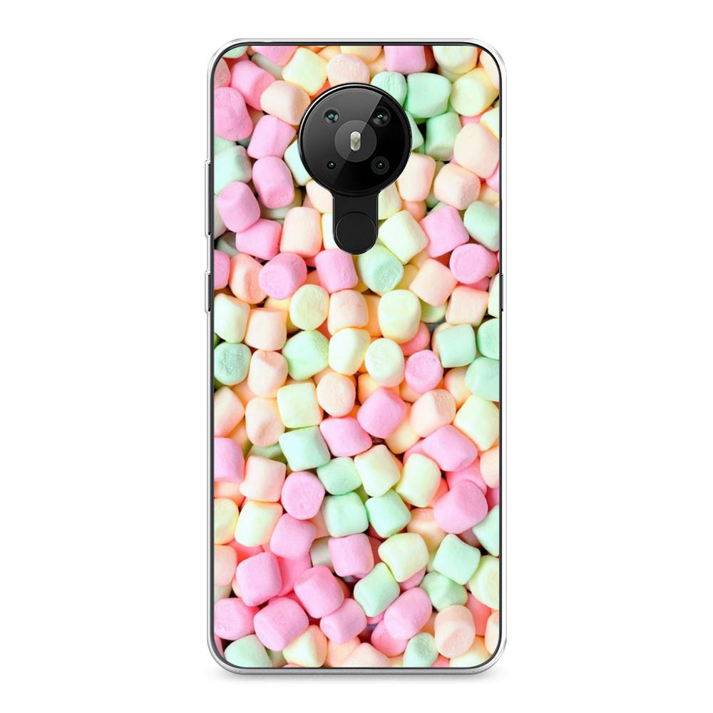 

Чехол Awog на Nokia 5.3 / Нокиа 5.3 "Marshmallows", Зеленый;желтый;розовый, 123450-10