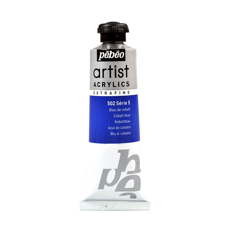 

Краска акриловая Pebeo Artist Acrylics extra fine №5 Кобальт синий 37 мл