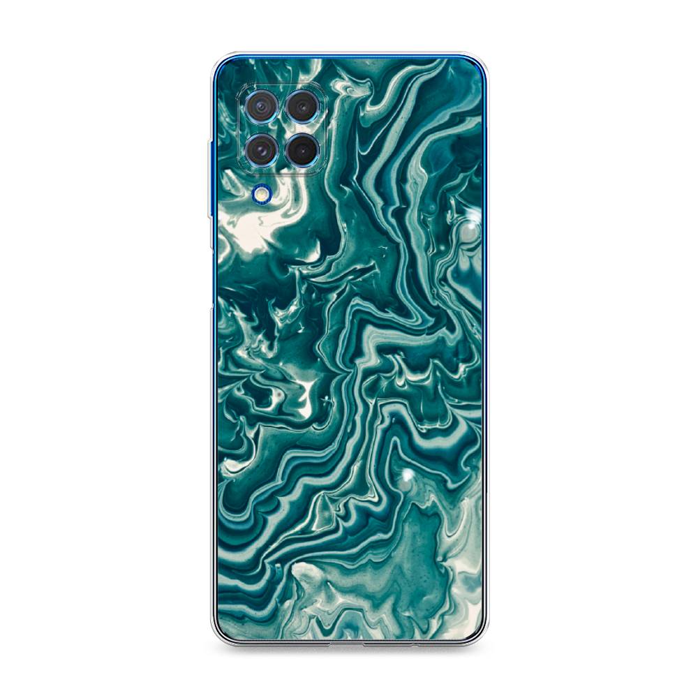 

Чехол Awog на Samsung Galaxy M62 / Самсунг M62 "Минералы 4", Голубой, 2102950-3