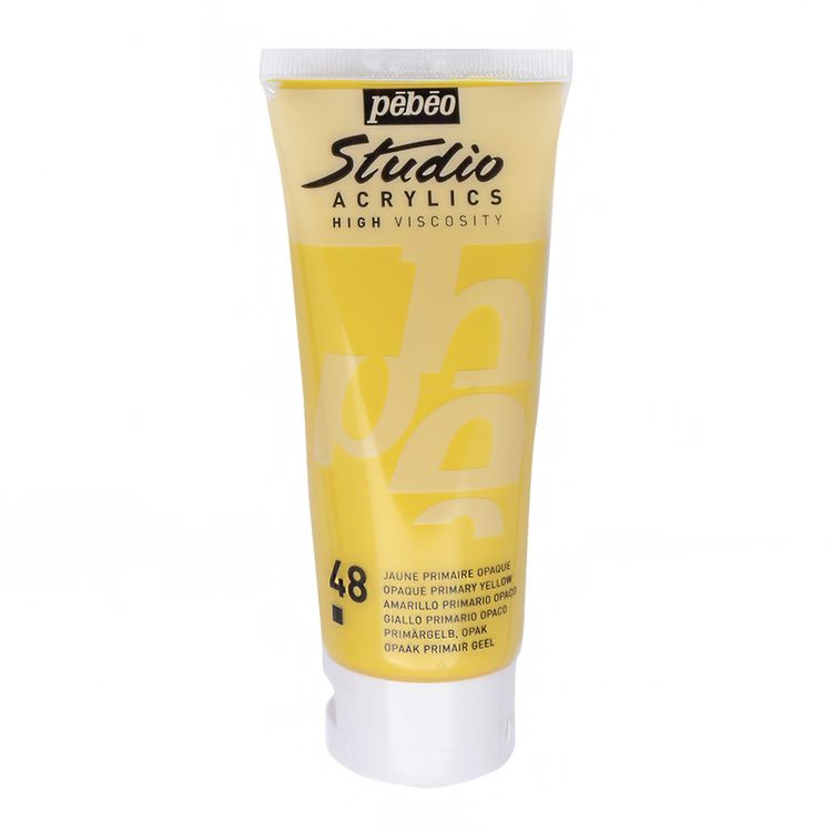 

Краска акриловая Pebeo Studio Acrylics Желтый 100 мл