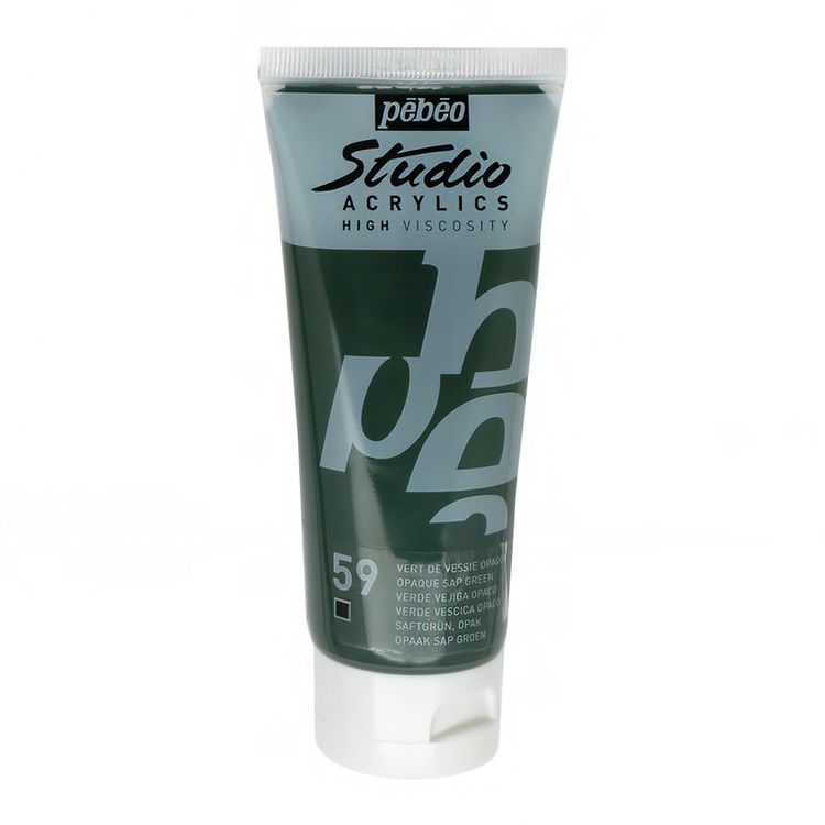 

Краска акриловая Pebeo Studio Acrylics Зеленый древесный сок 100 мл