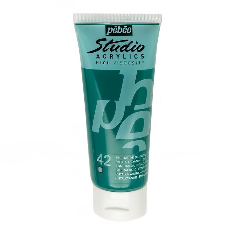 

Краска акриловая Pebeo Studio Acrylics Изумрудный фталоцианин 100 мл, Бронзовый