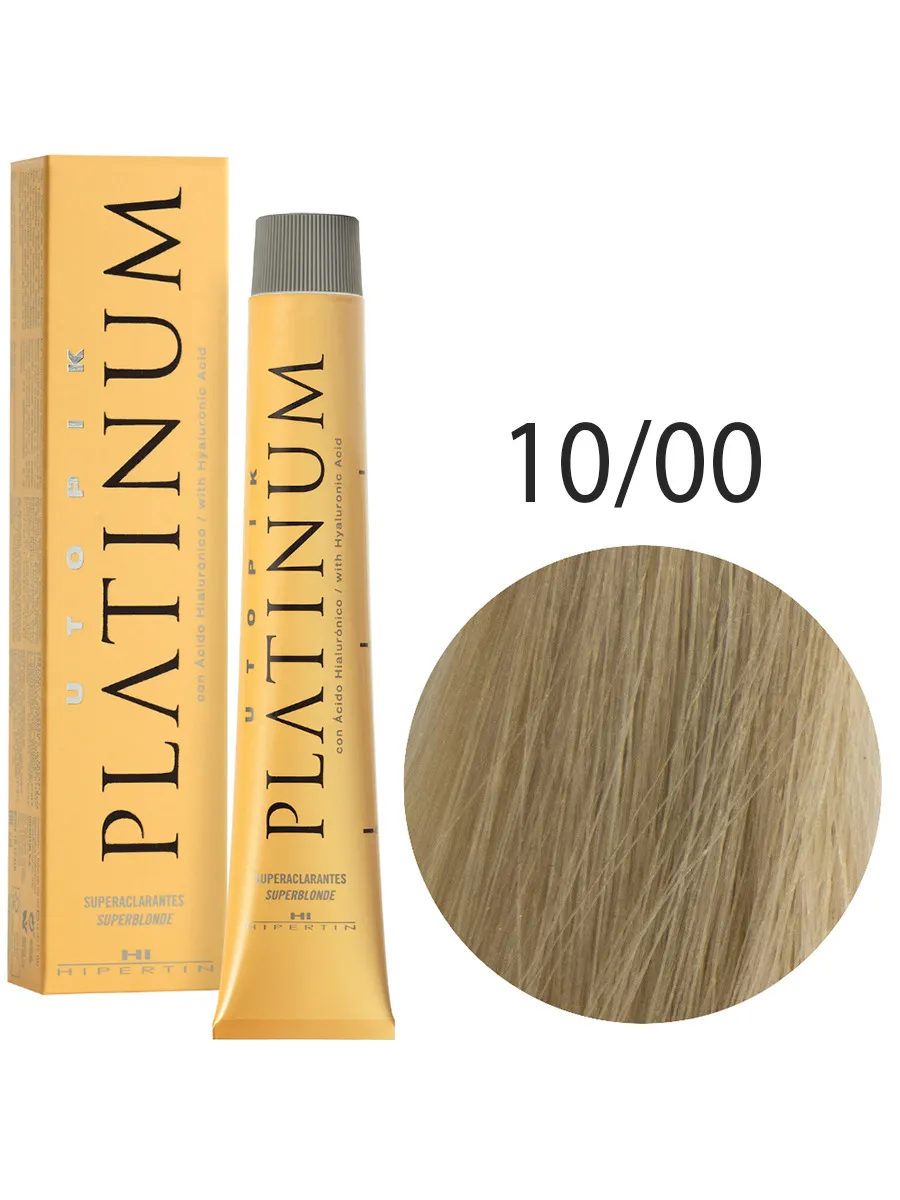 Крем-краска для волос Utopik Platinum Hipertin, 10.00P супер-блонд платиновый, 60 мл