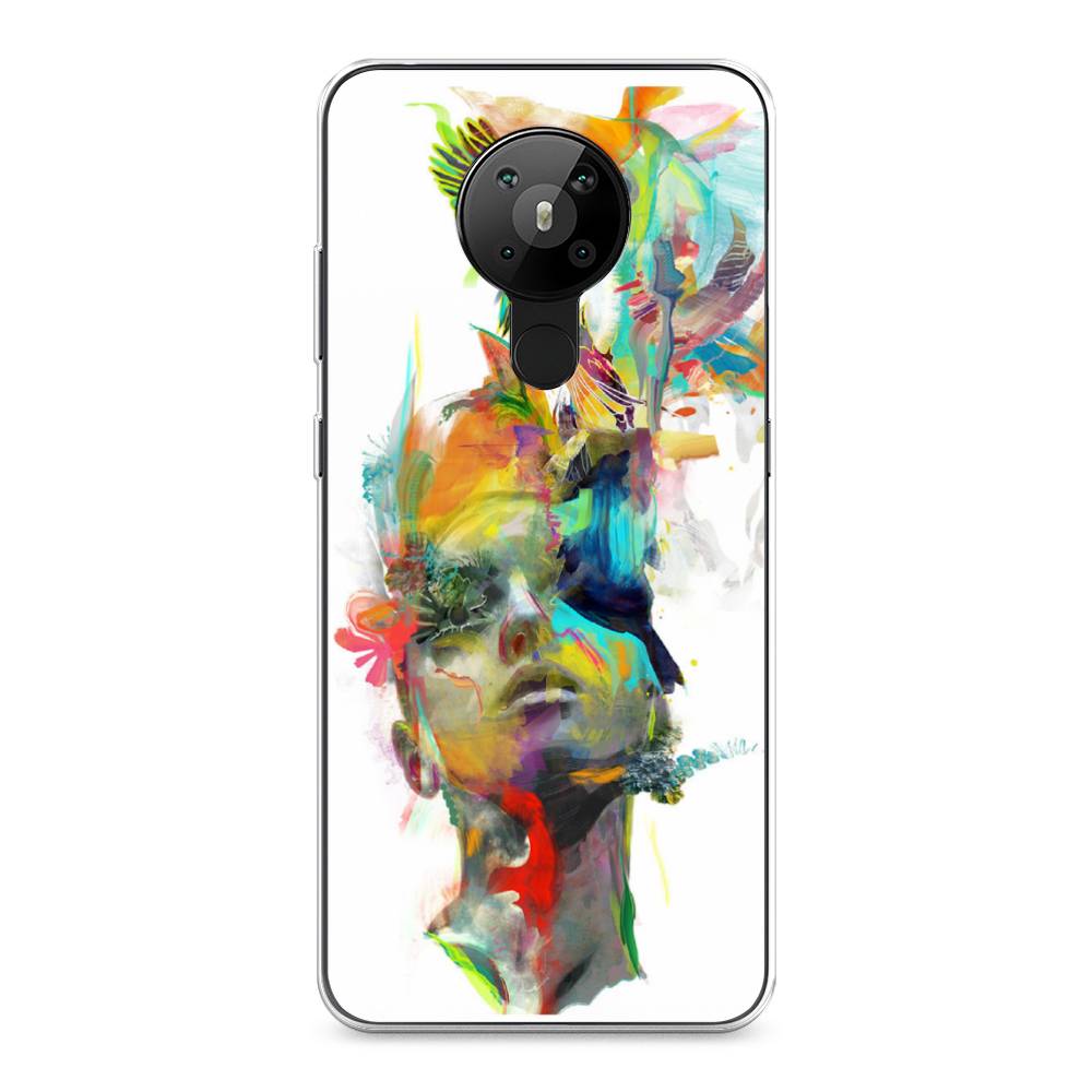 

Чехол Awog на Nokia 5.3 / Нокиа 5.3 "Теория мечты", Зеленый, 123450-10