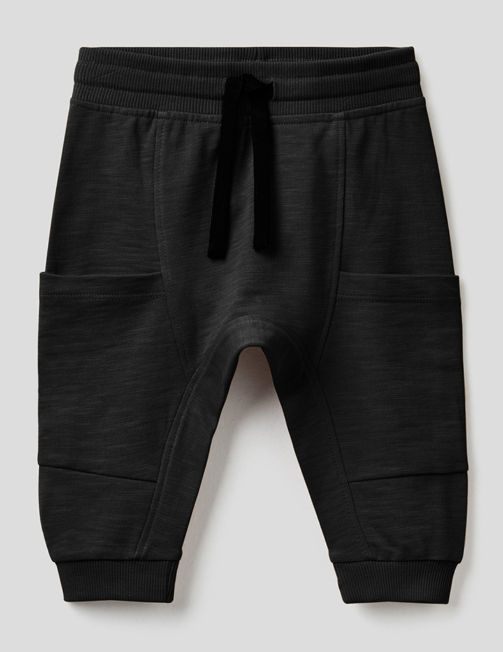 

Брюки для мальчиков Benetton цв. черный р.80, 21A_3BGUI0470
