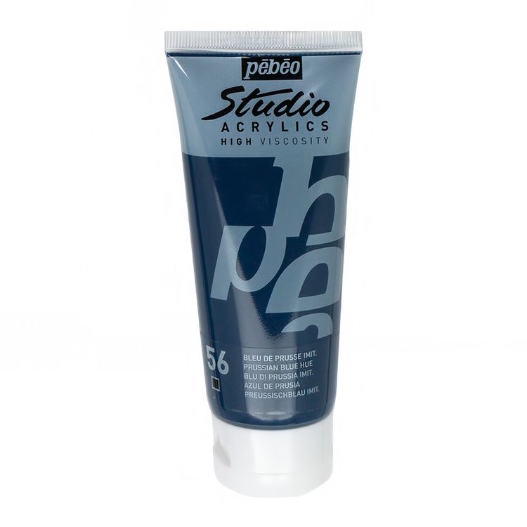 

Краска акриловая Pebeo Studio Acrylics Прусский синий 100 мл