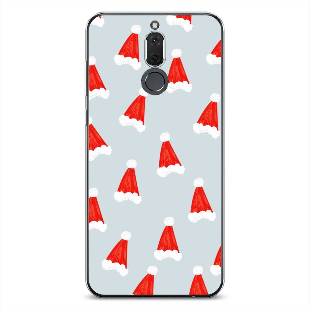 

Чехол на Huawei Nova 2i "Новогодние шапочки", Белый;красный;серый, 6120550-5