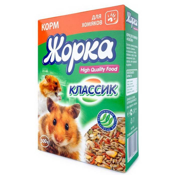 Сухой корм для хомяков Жорка Классик,  500 г, 3 шт