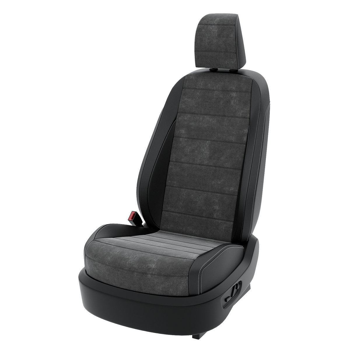 

Чехлы на сиденья Центр Авточехлов для JAC N35 CNTRA1604F-С2-555 Алькантара, Серый;черный, CNTRA1604