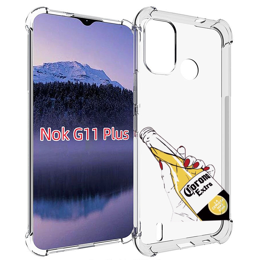 

Чехол MyPads корона екстра для Nokia G11 Plus, Прозрачный, Tocco