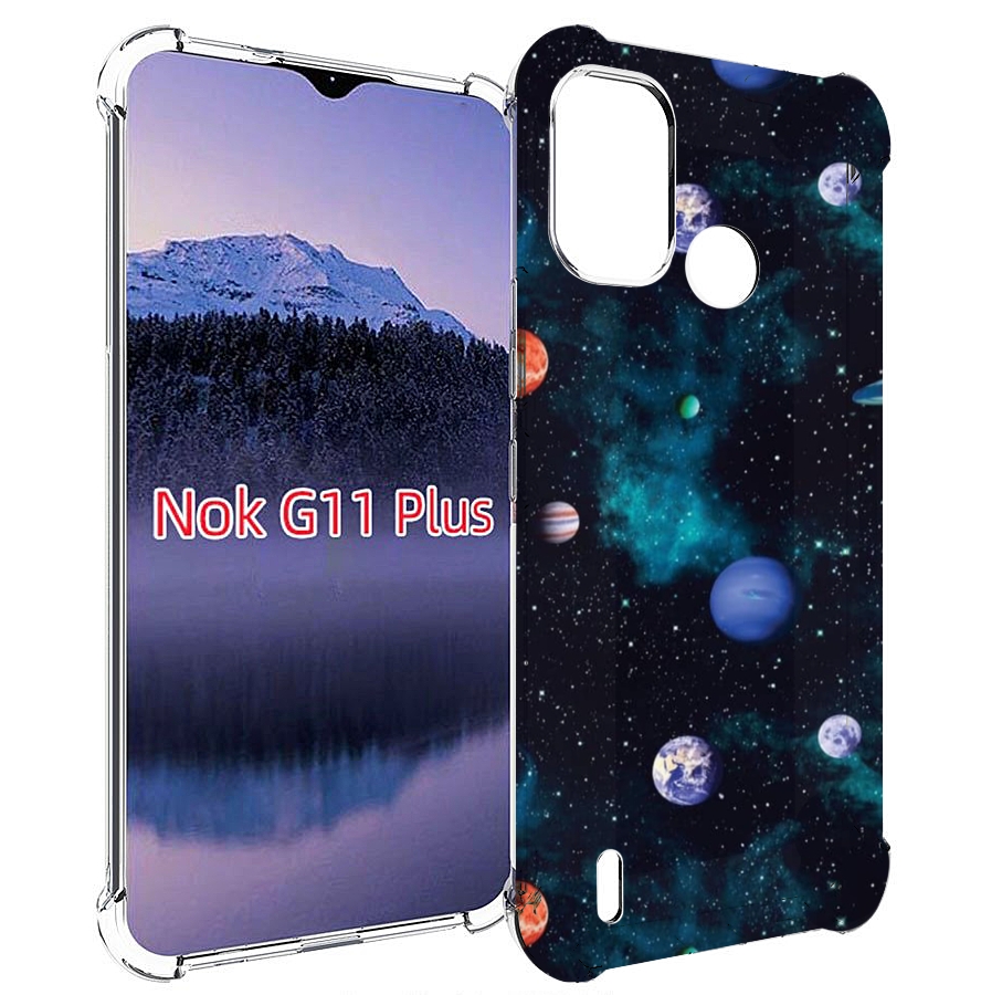 

Чехол MyPads космическое-пространство для Nokia G11 Plus, Прозрачный, Tocco