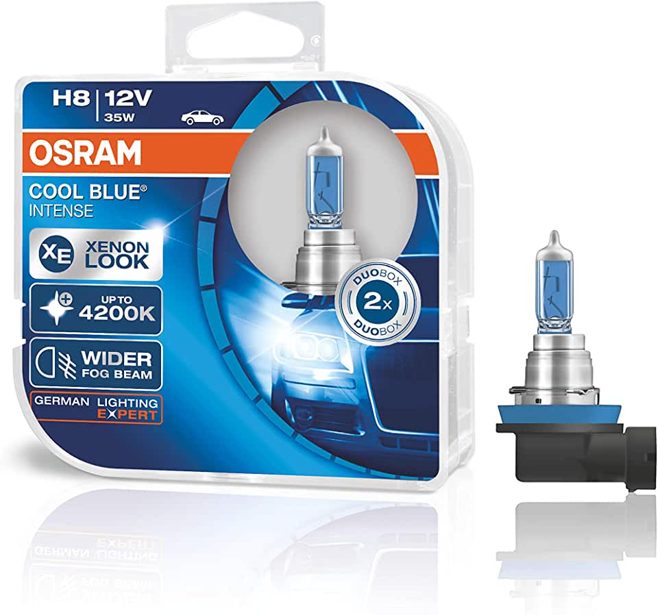 

Лампа H8 12V 35W COOL BLUE INTENCE 4200K PGJ19-1, карт.2 шт.
