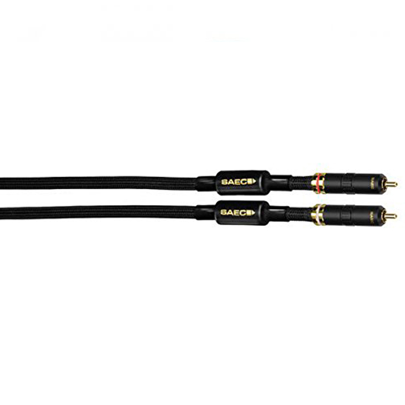 

Кабель SAEC SL-5000 RCA 1.8m (R90018), Черный, SL-5000 RCA 1.8m