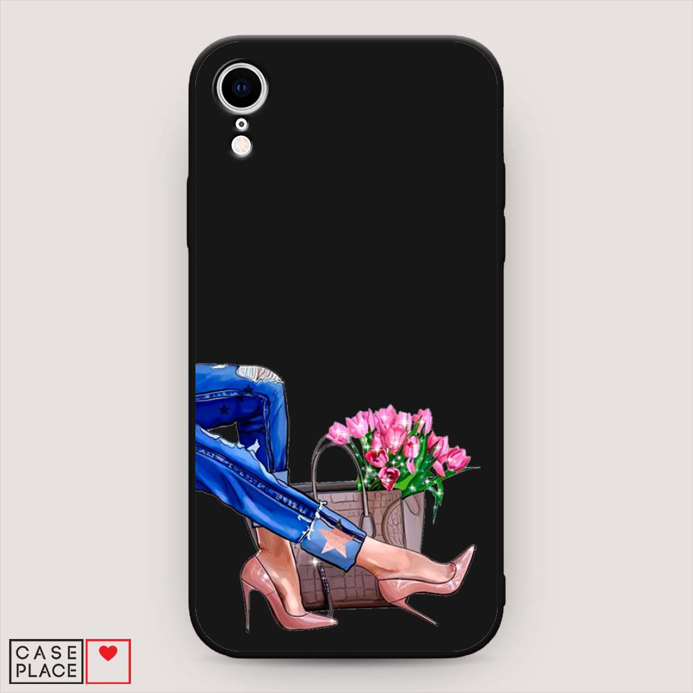 

Чехол Awog на Apple iPhone XR (10R) / Айфон XR (10R) "Каблучки", Разноцветный, 12052-1