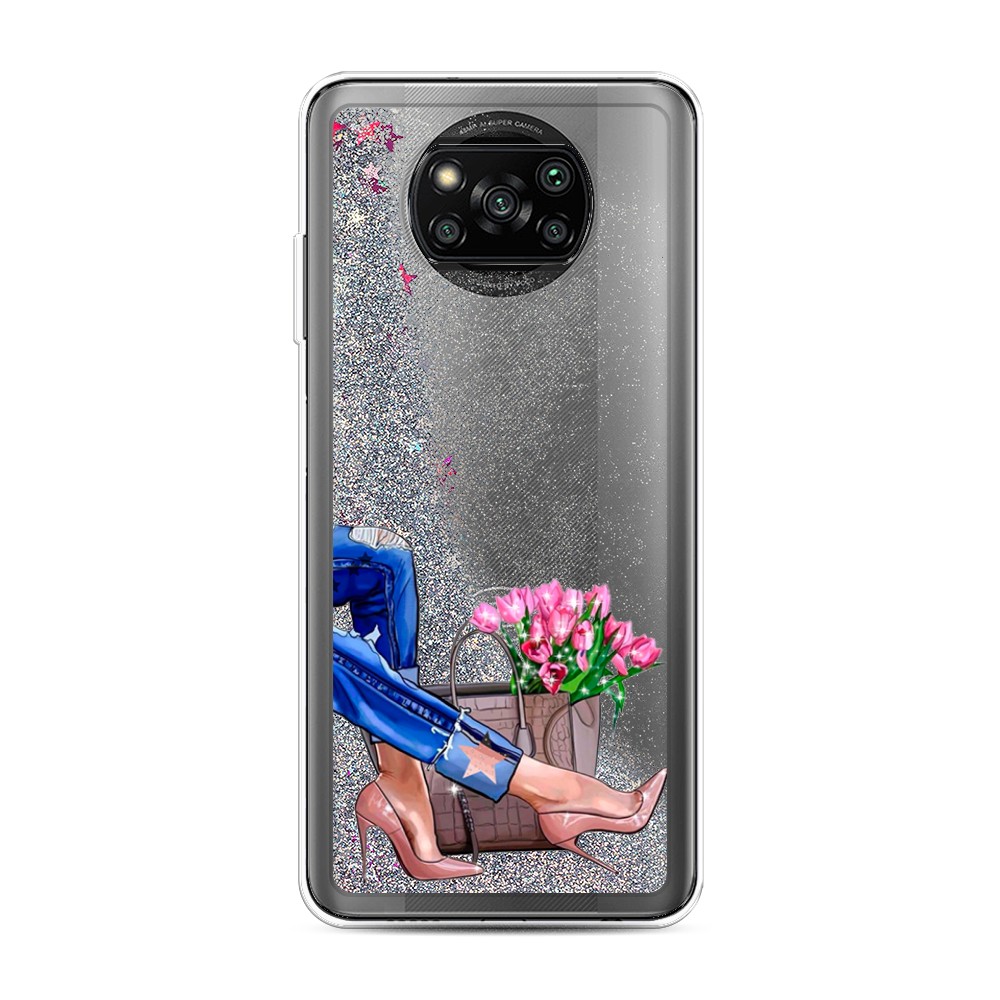 

Чехол Awog на Poco X3/X3 Pro "Каблучки", Разноцветный, 310691-1