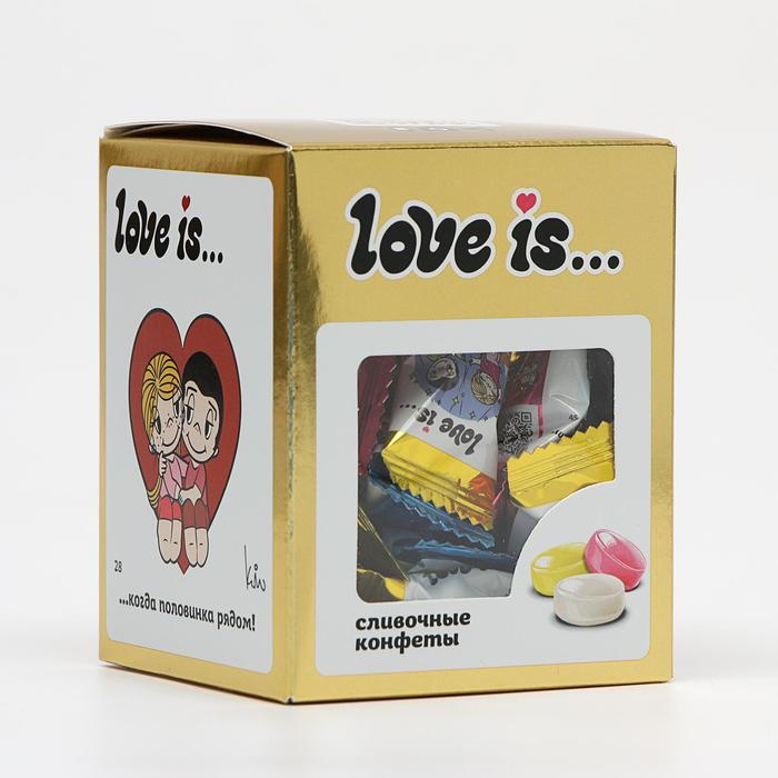 

Жевательные конфеты Love Is золото 105 г, 2 штуки