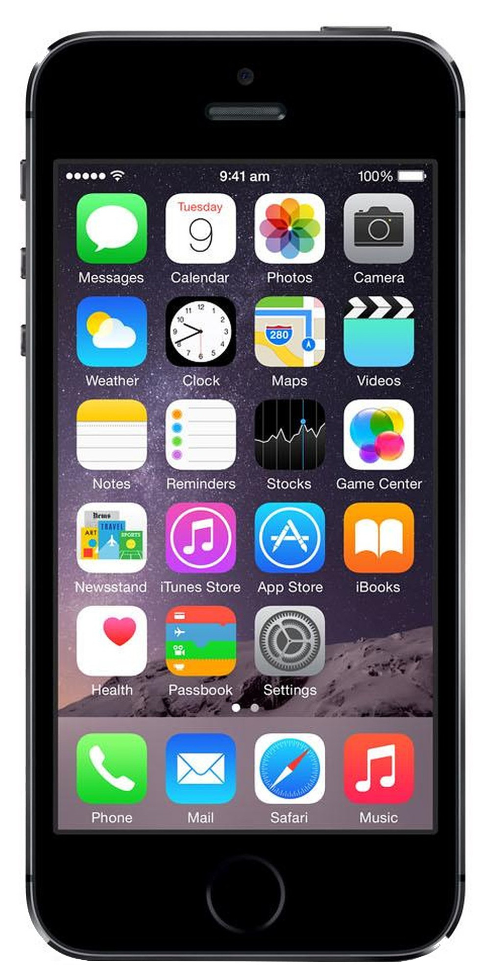 

Смартфон Apple iPhone 5S 16Gb Space Gray (ME432RU/A), iPhone 5s