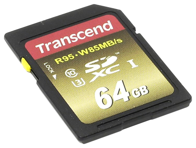 фото Карта памяти transcend sdxc ts64gsdu3x 64gb