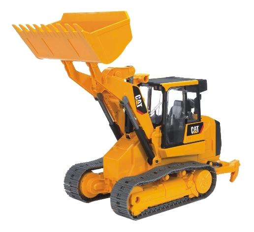 Погрузчик гусеничный Bruder CAT с ковшом погрузчик колёсный bruder jlg 2505 telehandler с телескопическим ковшом