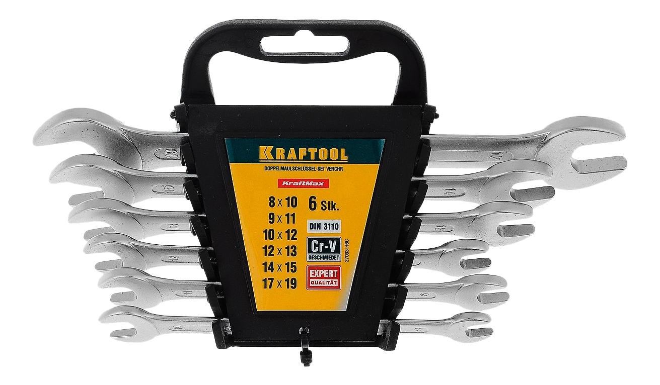 Набор рожковых ключей  KRAFTOOL 27033-H6C