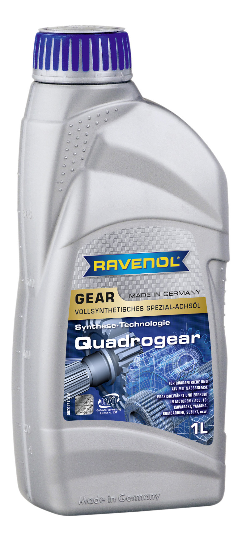 фото Трансмиссионное масло ravenol quadrogear 1л 1250200-001-01-999