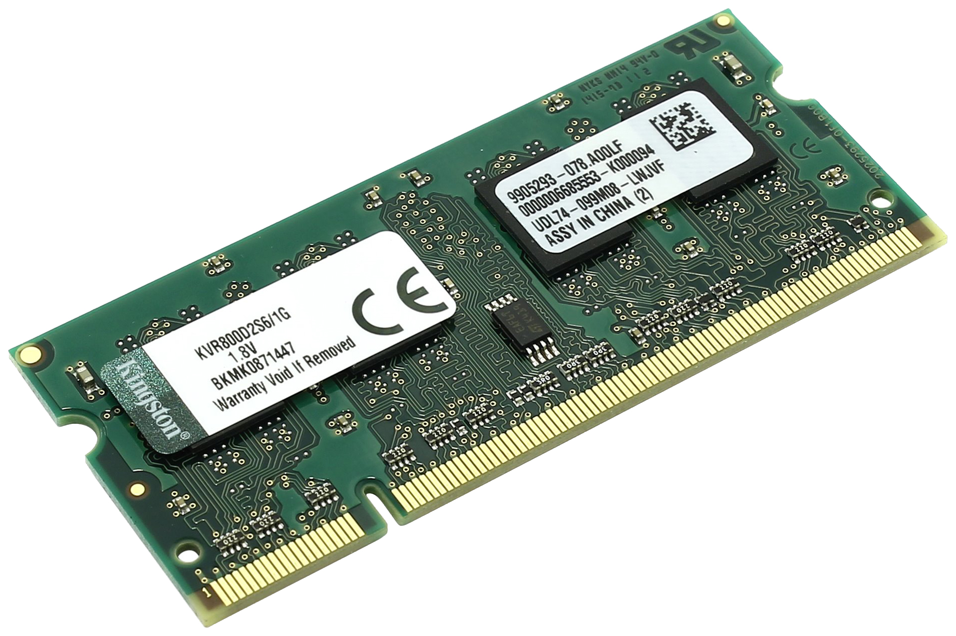 Оперативная память Kingston ValueRAM KVR800D2S6/1G