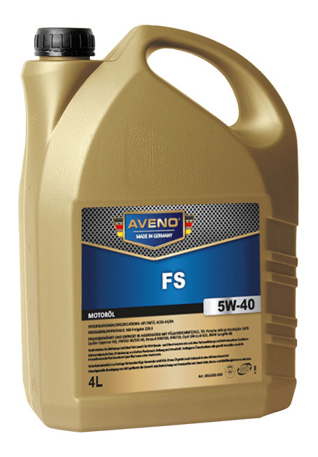 Моторное масло Aveno FS 5W40 4л