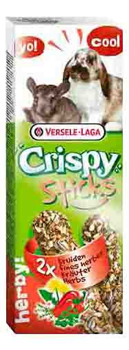 

Лакомство для грызунов VERSELE-LAGA Crispy палочки для кроликов и шиншилл с травами, 110г, лакомство для грызунов Crispy палочки для кроликов и шиншилл с травами, 110г