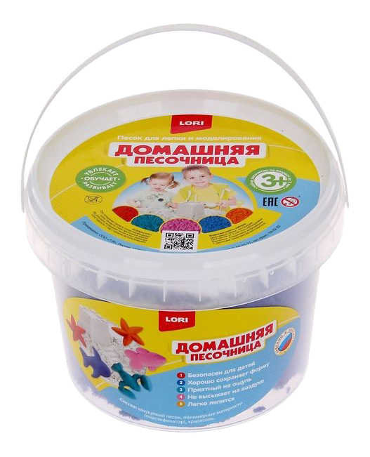 

Кинетический песок LORI Синий Песок 0,7 кг, синий Песок 0,7 кг