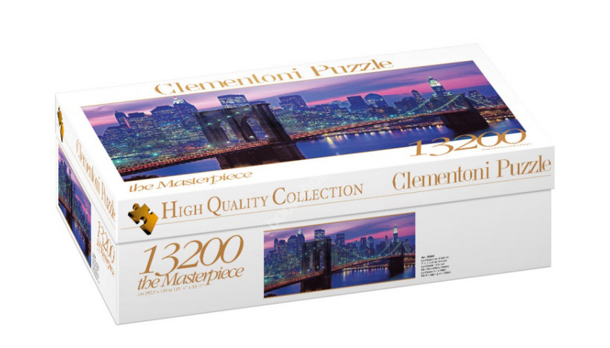 

Пазл Clementoni улица 13200 деталей, нью-Йорк 13200 деталей