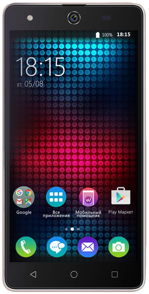 

Смартфон BQ BQS-5050 Strike Selfie 1/8GB Rose Gold, BQS-5050 Strike Selfie